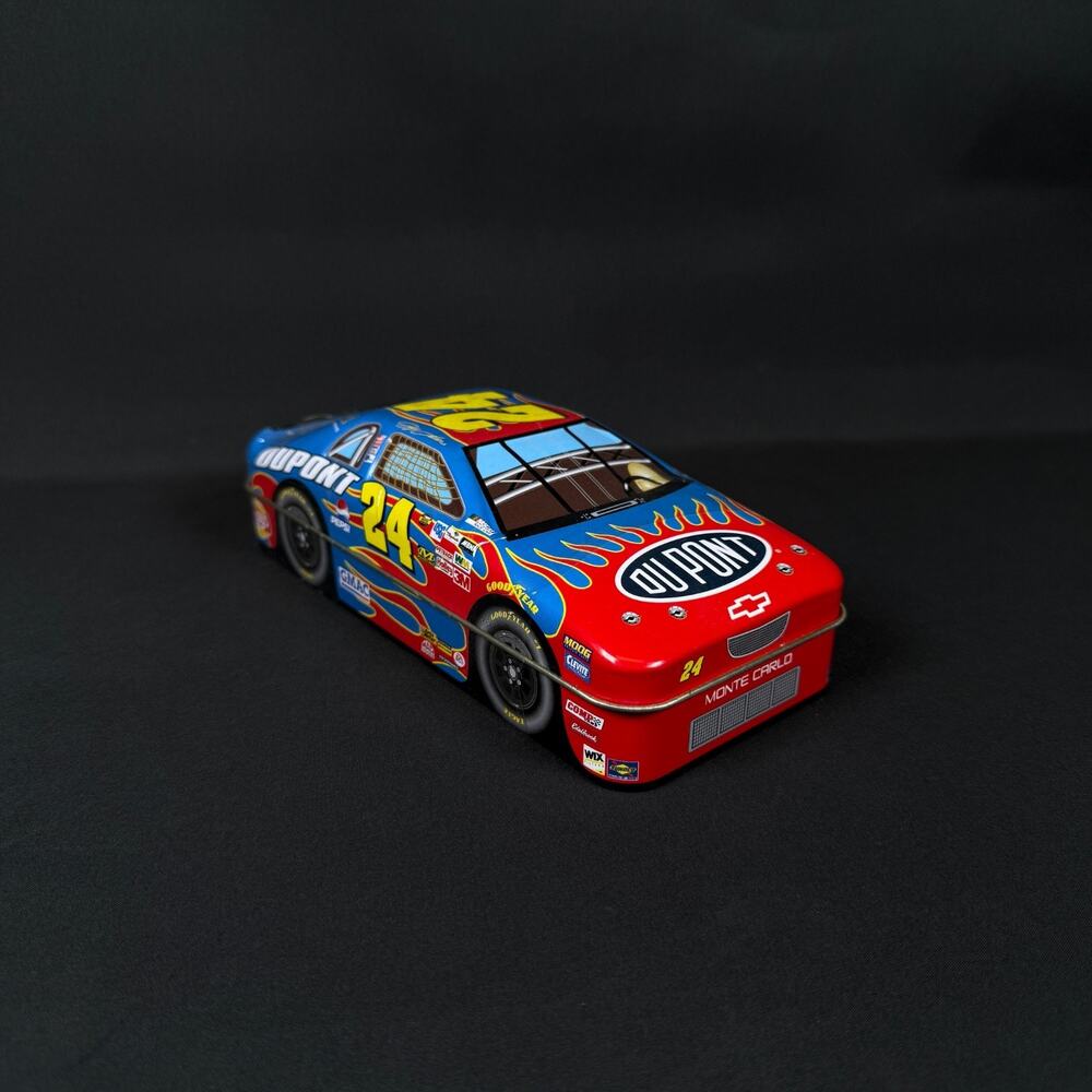 NASCAR Jeff Gordon Dupont 24 Palmer's Candy Collectable Tin New